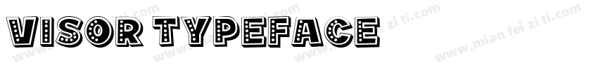 Visor Typeface字体转换